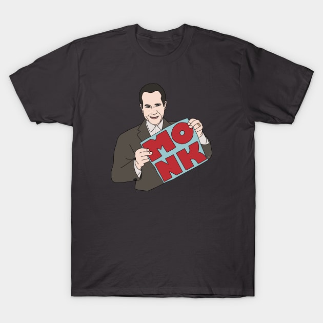 Mr. Monk T-Shirt by thecompassrose